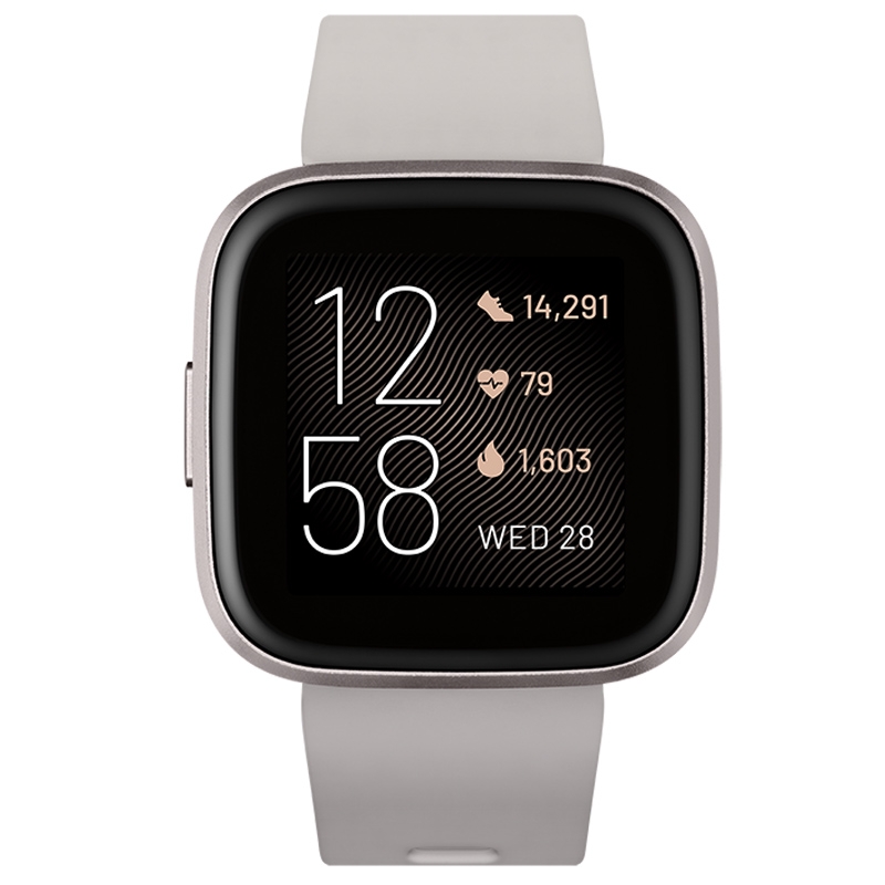 Fitbit Versa 2 Gesundheits- & Fitness-Smartwatch grau