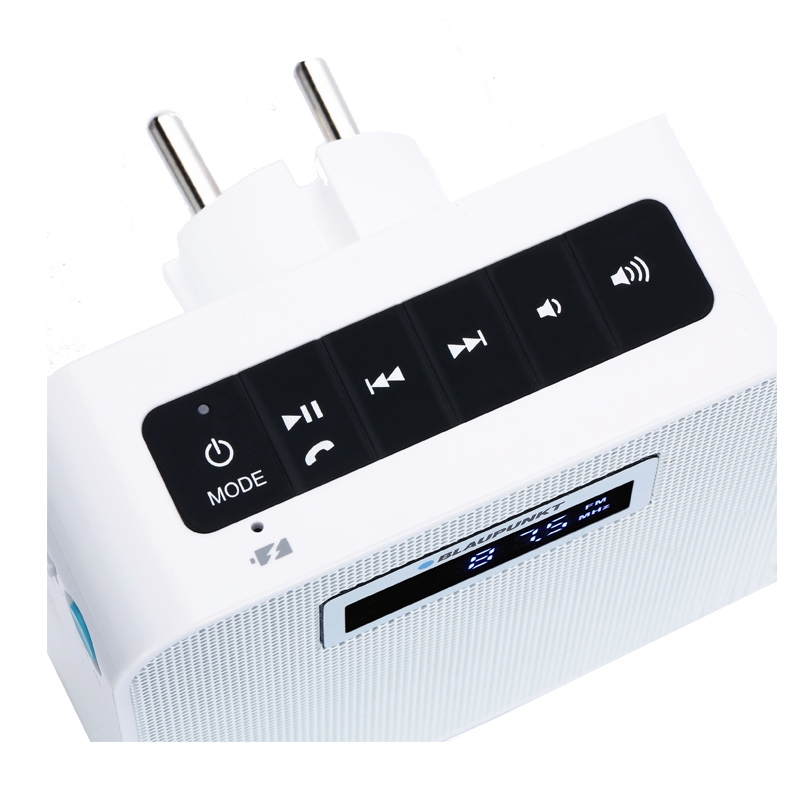 Blaupunkt Prb 100 Steckdosen Radio weiß