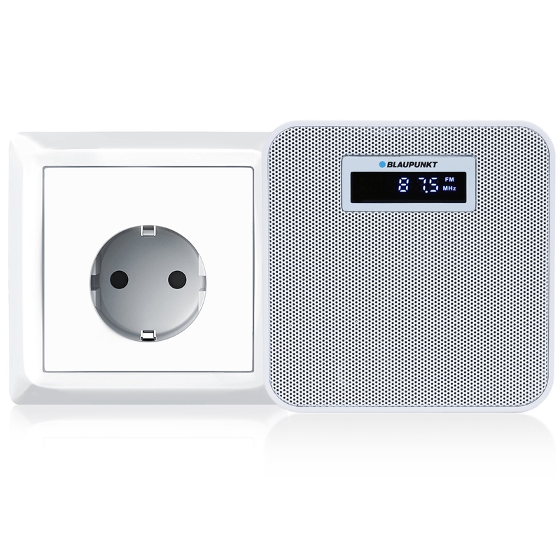 Blaupunkt Prb 100 Steckdosen Radio weiß