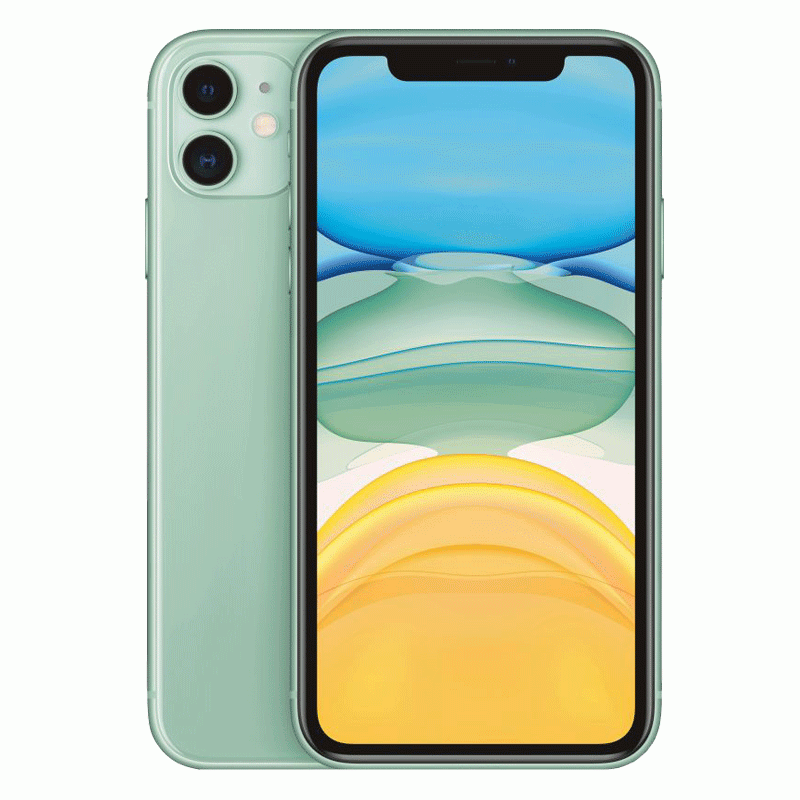 Apple iPhone 11 256GB Smartphone grün Vorderseite