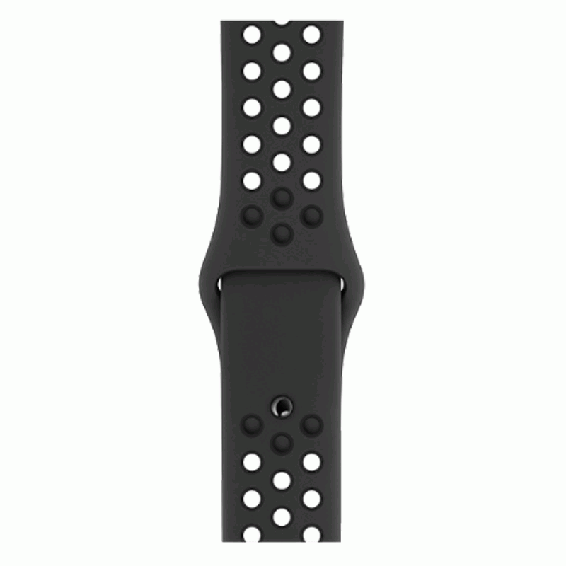 Apple Watch Series 5 GPS 40mm Alu space Grau Nike Sportarmband schwarz