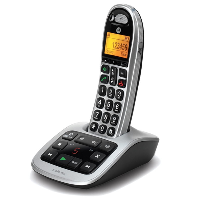 Motorola CD302 Duo Großtasten-DECT-Telefon