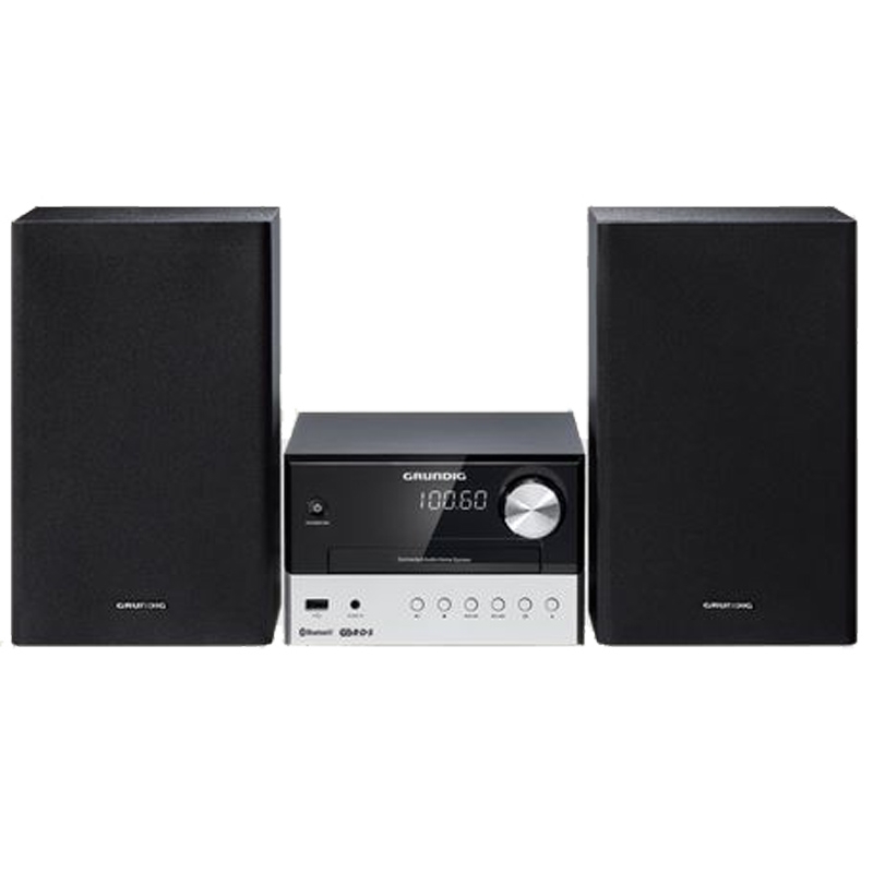 Grundig CMS 2000 BT HiFi System schwarz/silber