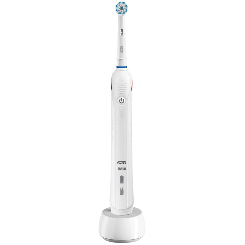 Braun Oral-B Pro 2 2000 Elektrische Zahnbürste weiß