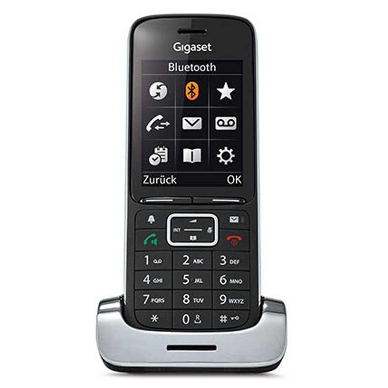 Gigaset SL450HX Schnurlostelefon schwarz DECT Telefon