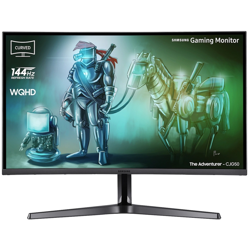 Samsung LC27JG50QQU 68,3 cm (26.9 Zoll) Curved Gaming LED-Monitor