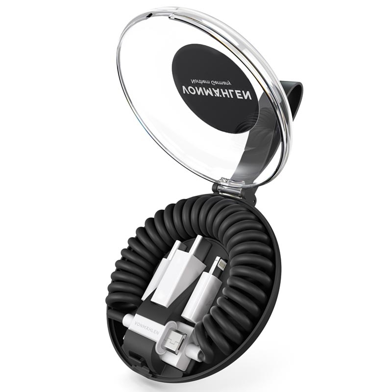 VONMÄHLEN allroundo All-in-One Ladekabel schwarz