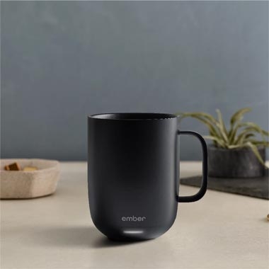 Ember Ceramic Mug Tasse mit Temperaturregelung schwarz
