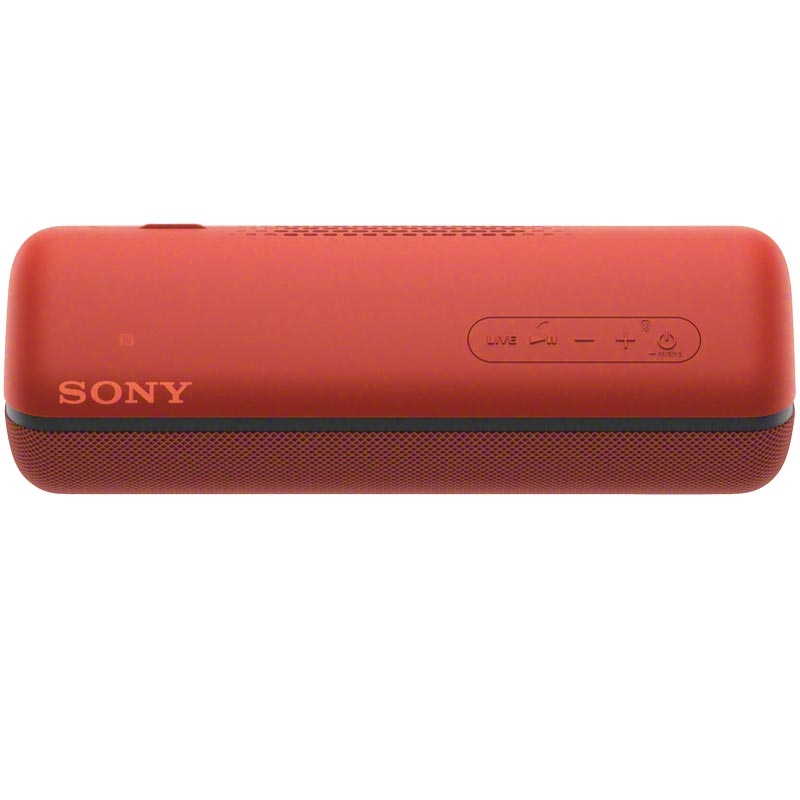 Sony SRS-XB32 kabelloser Bluetooth Lautsprecher rot