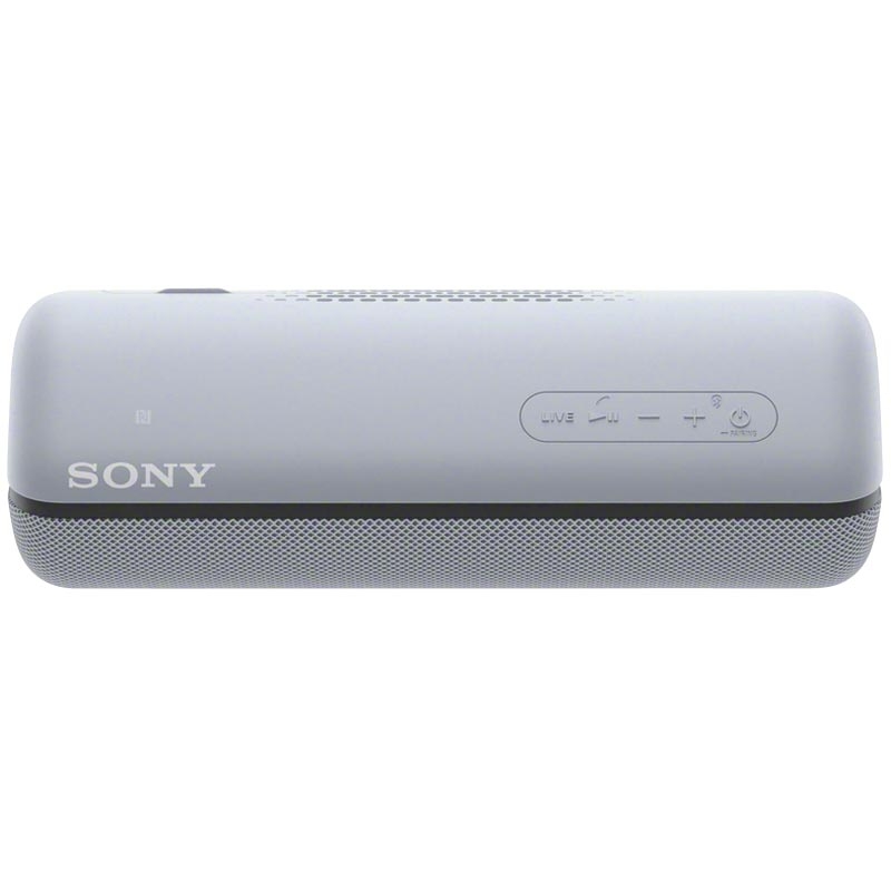 Sony SRS-XB32 kabelloser Bluetooth Lautsprecher grau