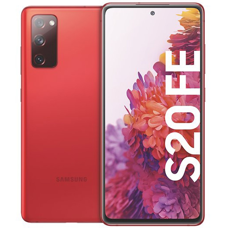 Samsung Galaxy S20 FE 128GB 5G Smartphone cloud red