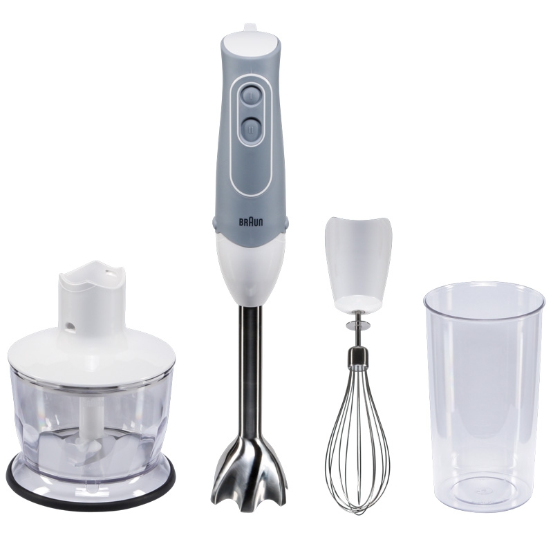 Braun MQ 525 Omelette Multiquick 5 Stabmixer 600 Watt grau