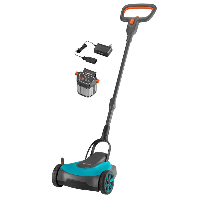 GARDENA 05023-20 Akku-Rasenmäher HandyMower Li-18/22 Ready-To-Use Set
