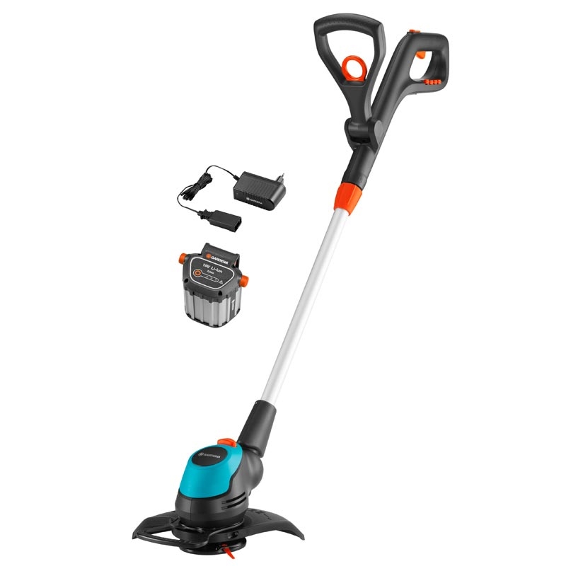 GARDENA 09876-20 Akku-Trimmer EasyCut Li-18/23 Ready-To-Use Set