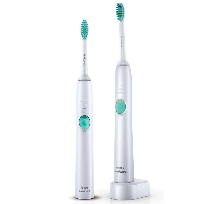Philips HX6512/02 Sonicare EasyClean Doppelpack elektrische Zahnbürste weiß