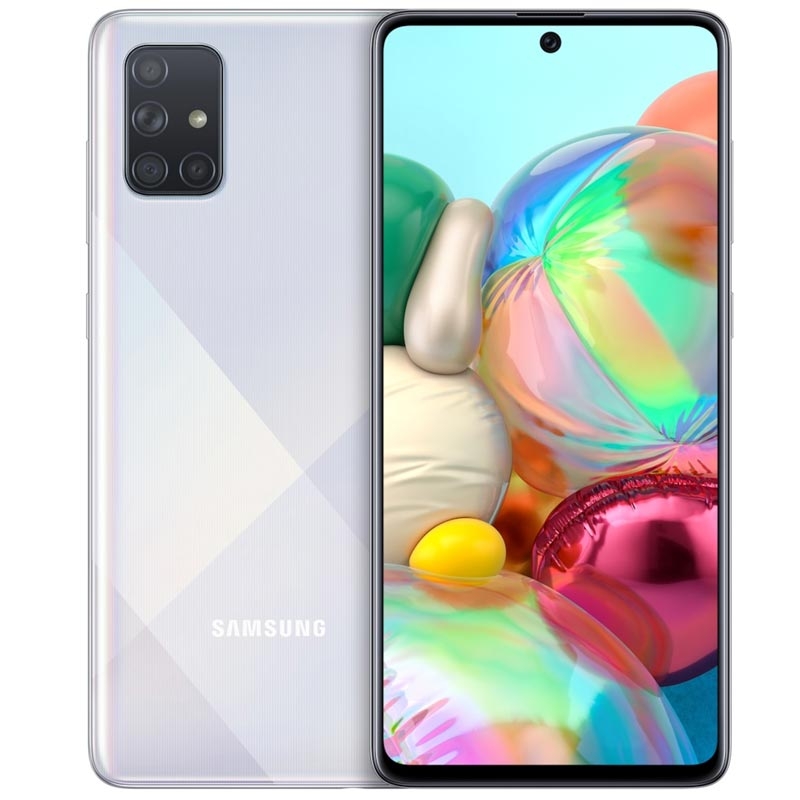 Samsung Galaxy A71 128GB Smartphone prism crush silver