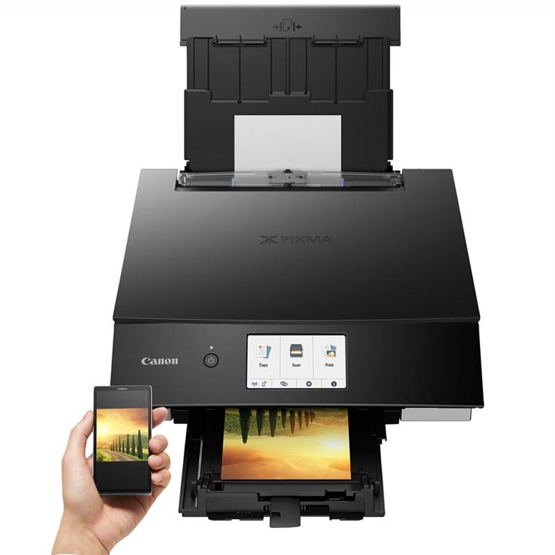 Canon PIXMA TS8350 Farbtintenstrahl-Multifunktionsgerät schwarz