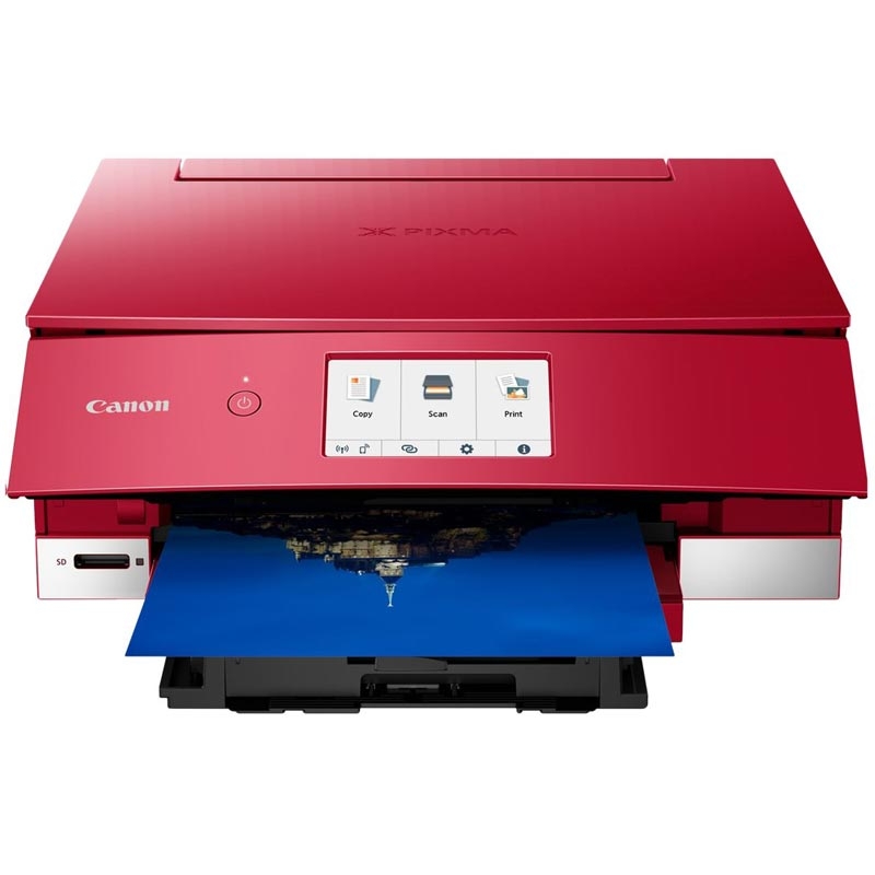 Canon PIXMA TS8352 Farbtintenstrahl-Multifunktionsgerät rot