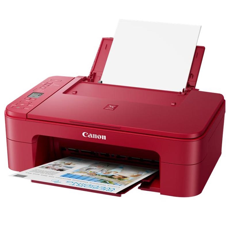 Canon PIXMA TS3352 Farbtintenstrahl-Multifunktionsgerät rot