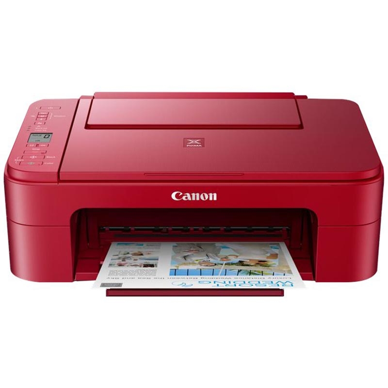 Canon PIXMA TS3352 Farbtintenstrahl-Multifunktionsgerät rot