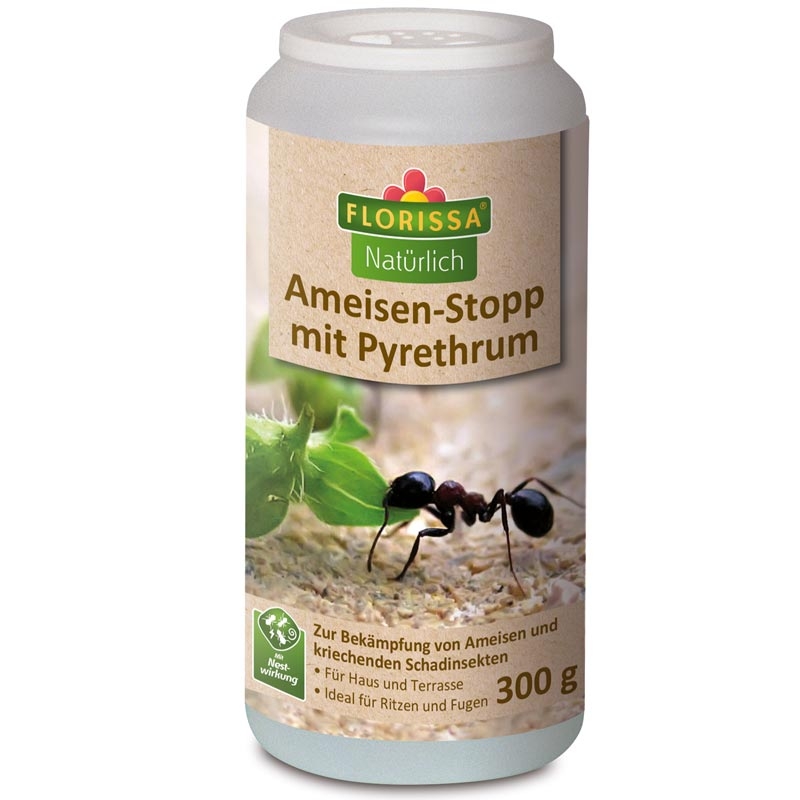 Florissa Natürlich Ameisen-Stopp mit Pyrethrum 300g