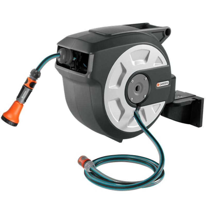 GARDENA 18402-20 city gardening Wand-Schlauchbox 15m