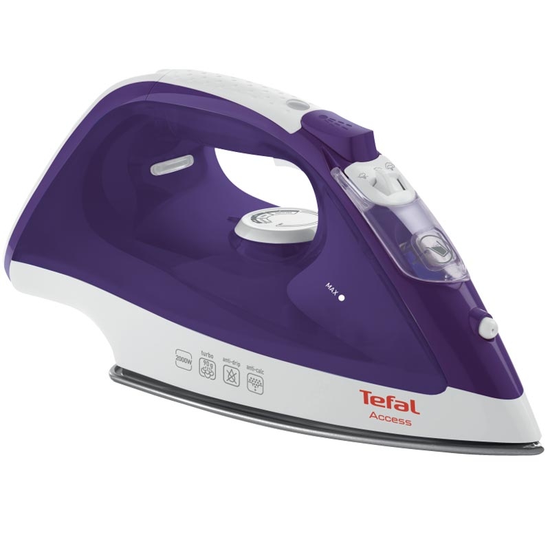 Tefal FV1526 Dampfbügeleisen Access Easy lila