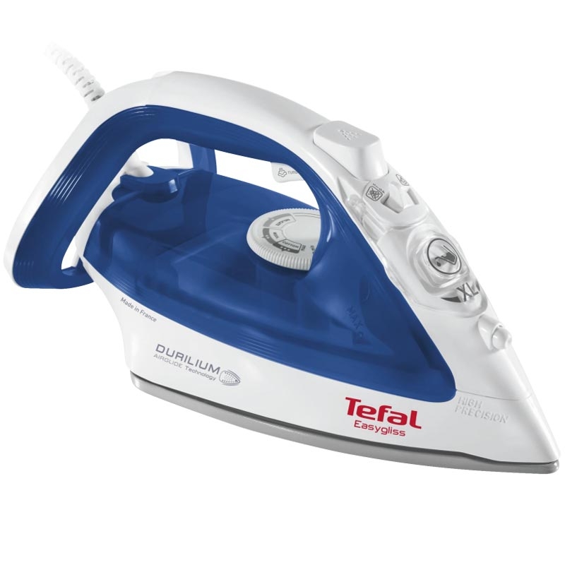 Tefal FV3960 Dampfbügeleisen EasyGliss blau