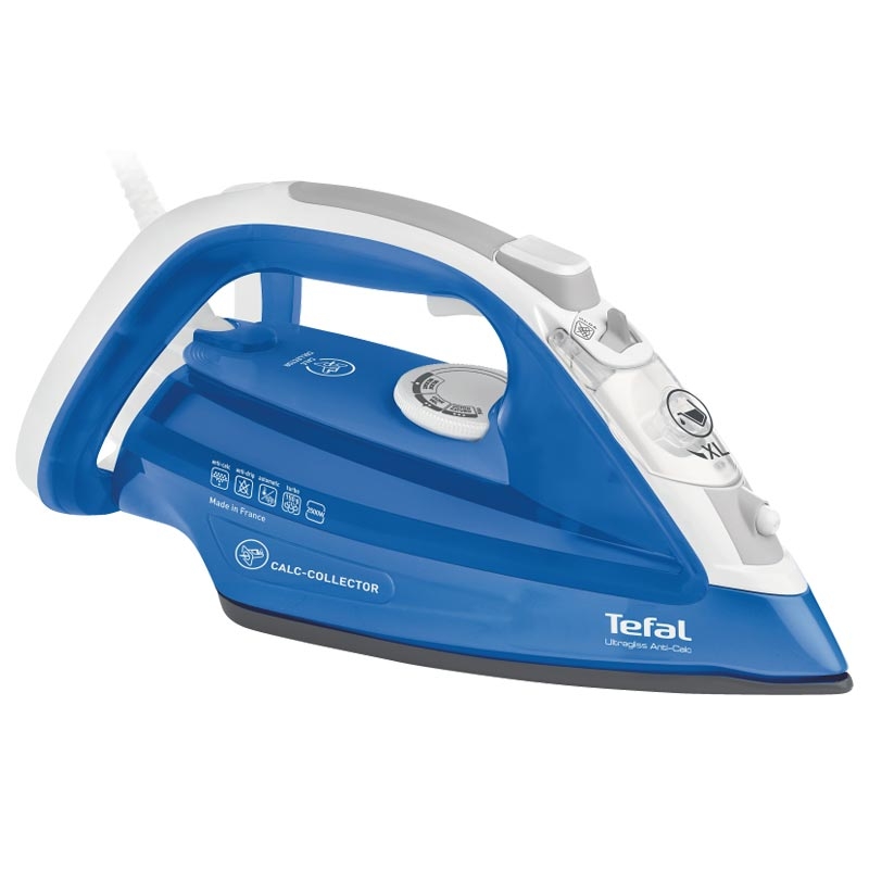 Tefal FV4944 Dampfbügeleisen UltraGliss blau/weiß