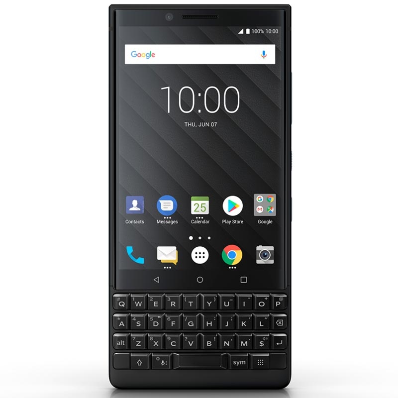 Blackberry Key2 Dual Sim Smartphone 128 GB schwarz