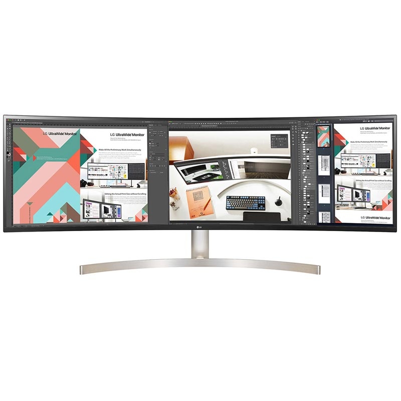 LG 49WL95C-W 124,46 cm (49 Zoll) Curved UltraWide™ Dual QHD IPS Monitor