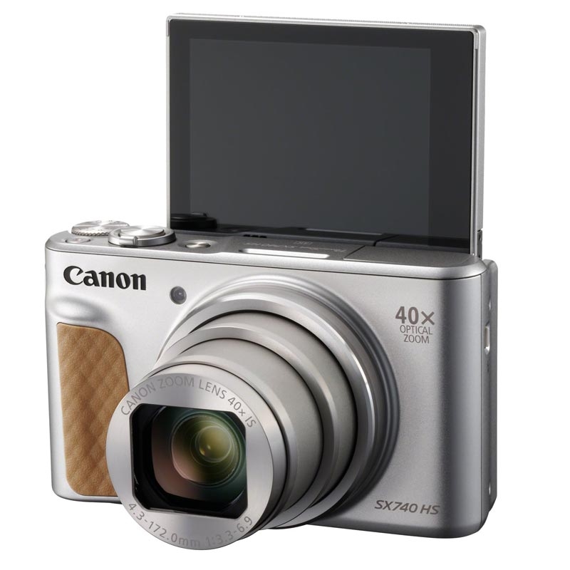 Canon PowerShot SX740 HS Digitalkamera silber