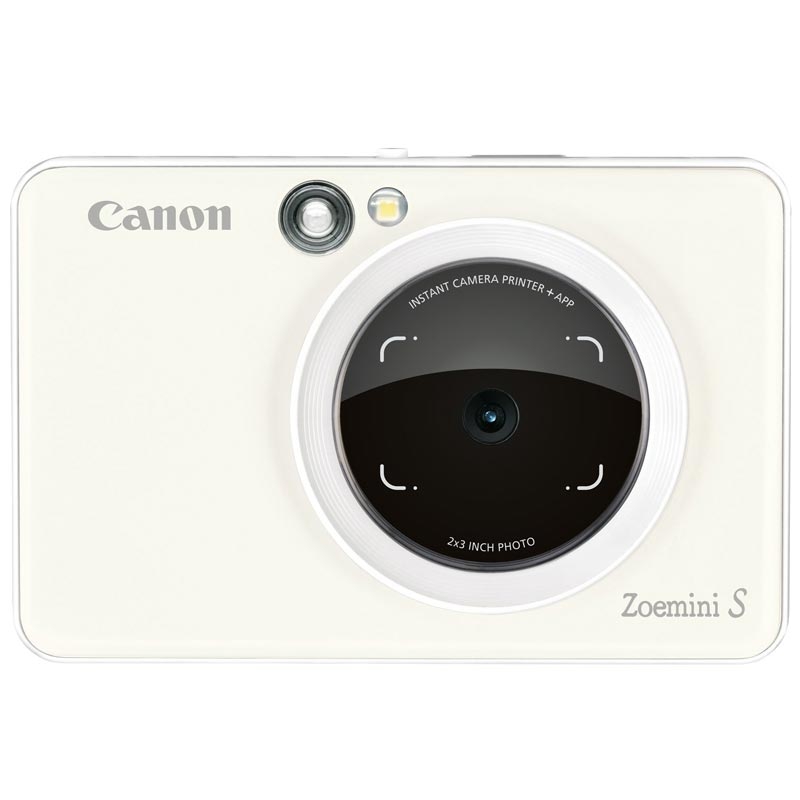 Canon Zoemini S digitale 8 MP Sofortbildkamera pearl white
