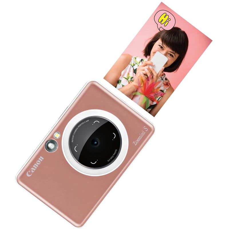 Canon Zoemini S digitale 8 MP Sofortbildkamera rose gold
