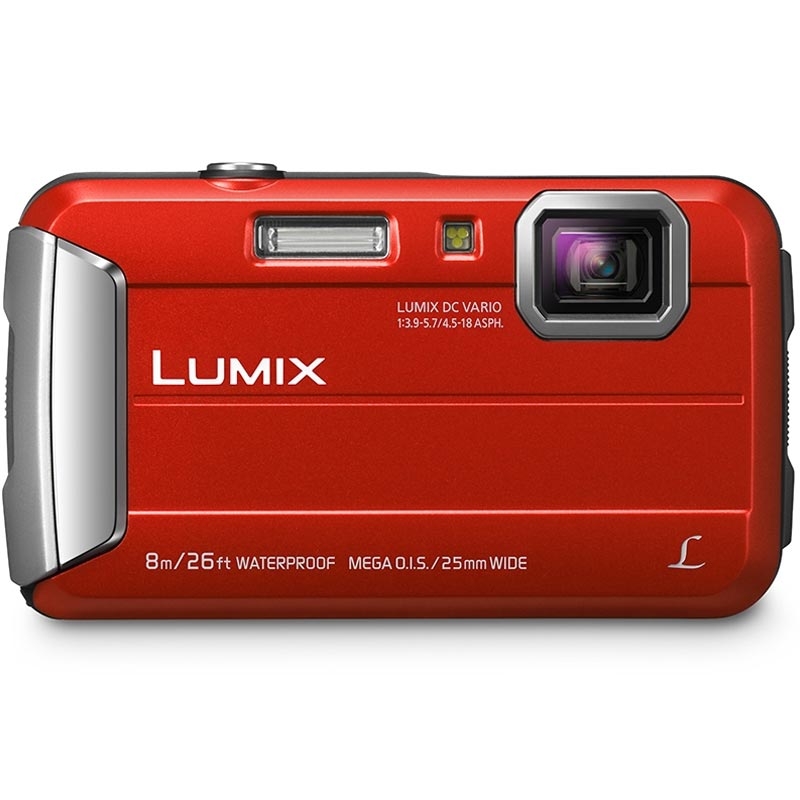 Panasonic LUMIX DMC-FT30EG-R Outdoor Kamera rot Digitalkamera