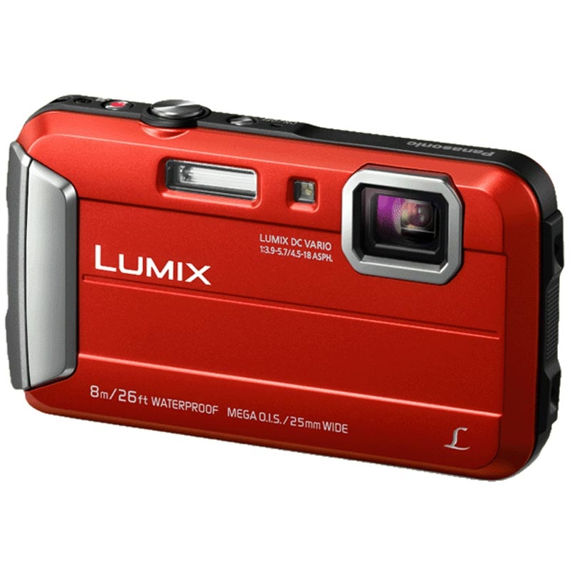 Panasonic LUMIX DMC-FT30EG-R Outdoor Kamera rot