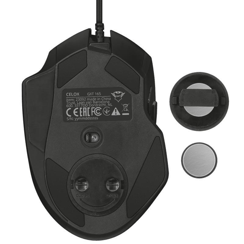 Trust GXT 165 Celox RGB Gaming Maus