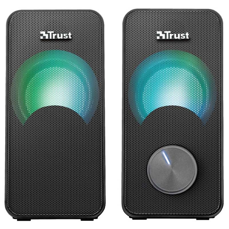 Trust Arys Compact 2.0 USB RGB Compact Lautsprecher