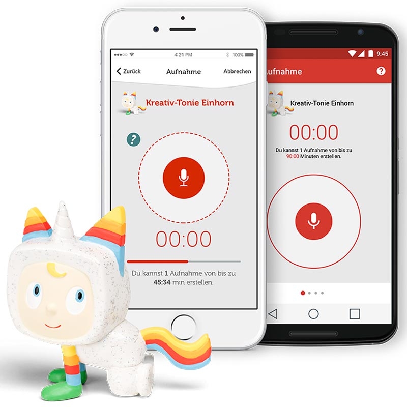 Tonies Kreativ-Tonie Einhorn Hörfigur