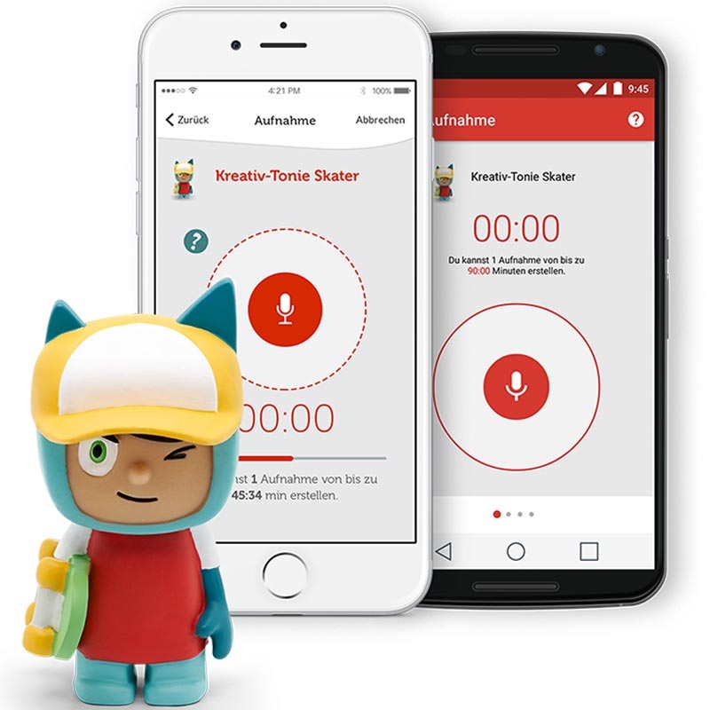 Tonies Kreativ-Tonie Skater Hörfigur