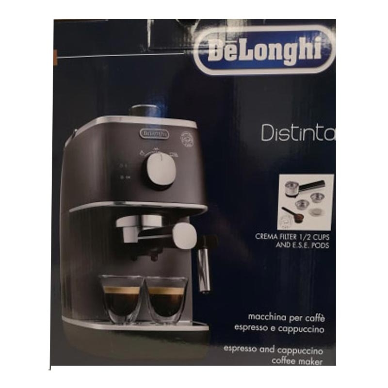 De Longhi Distinta ECI 341.BK Espressomaschine schwarz
