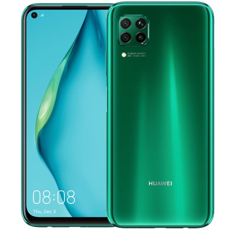 Huawei P40 lite Dual-SIM Smartphone grün