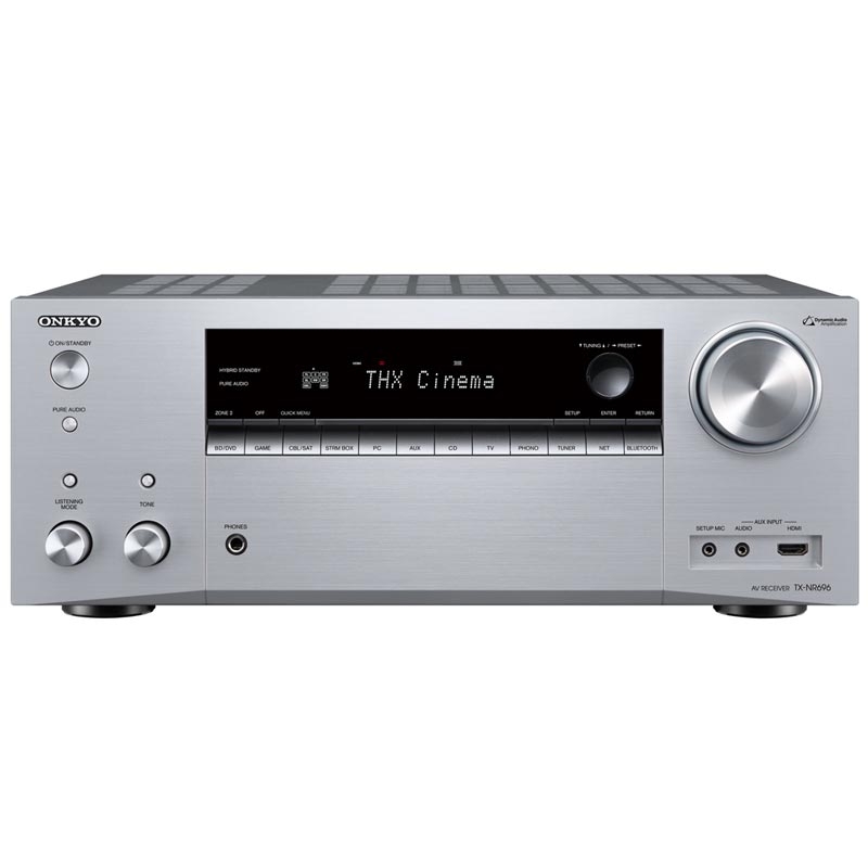Onkyo TX-NR696(S) Netzwerk Receiver