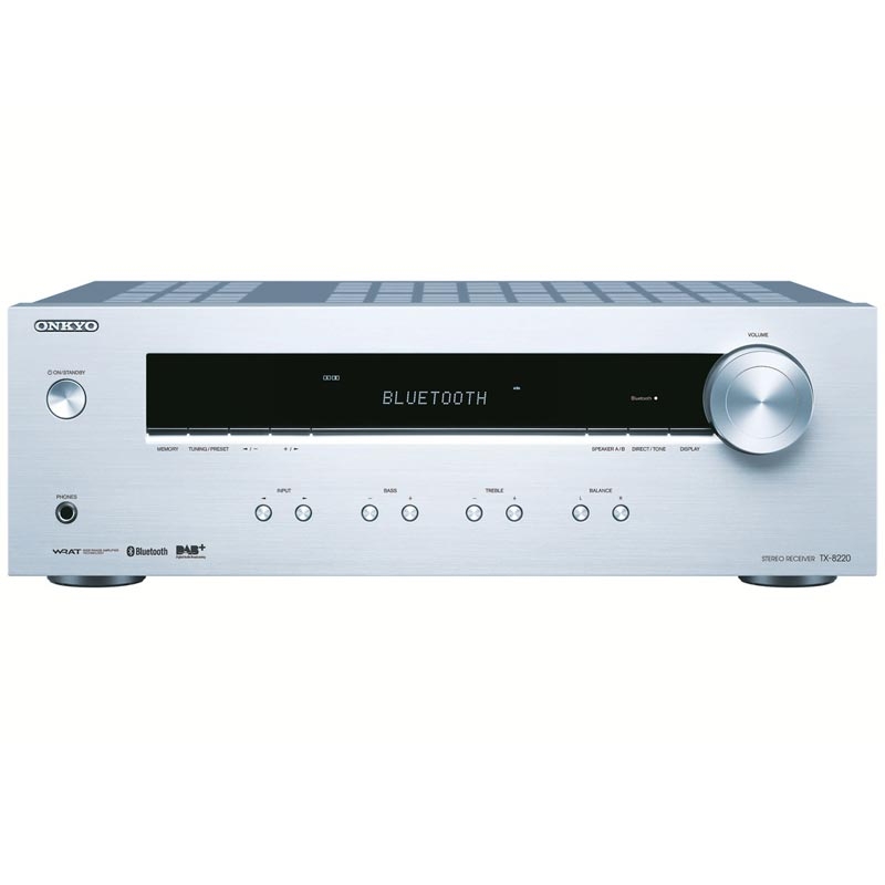Onkyo TX-8220(S) Stereo Receiver silber