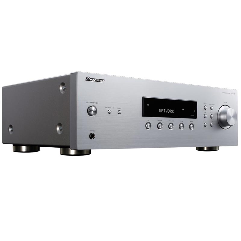 Pioneer SX-10AE(S) Stereo Receiver mit Bluetooth silber