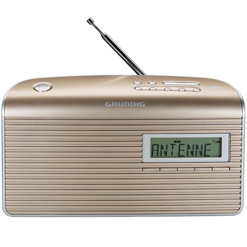 Grundig Music 7000 DAB+ Radio champagne/silber