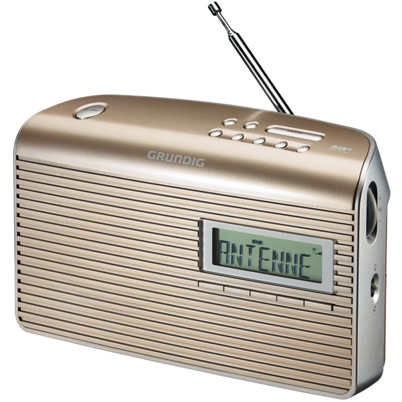 Grundig Music 7000 DAB+ Radio champagne/silber