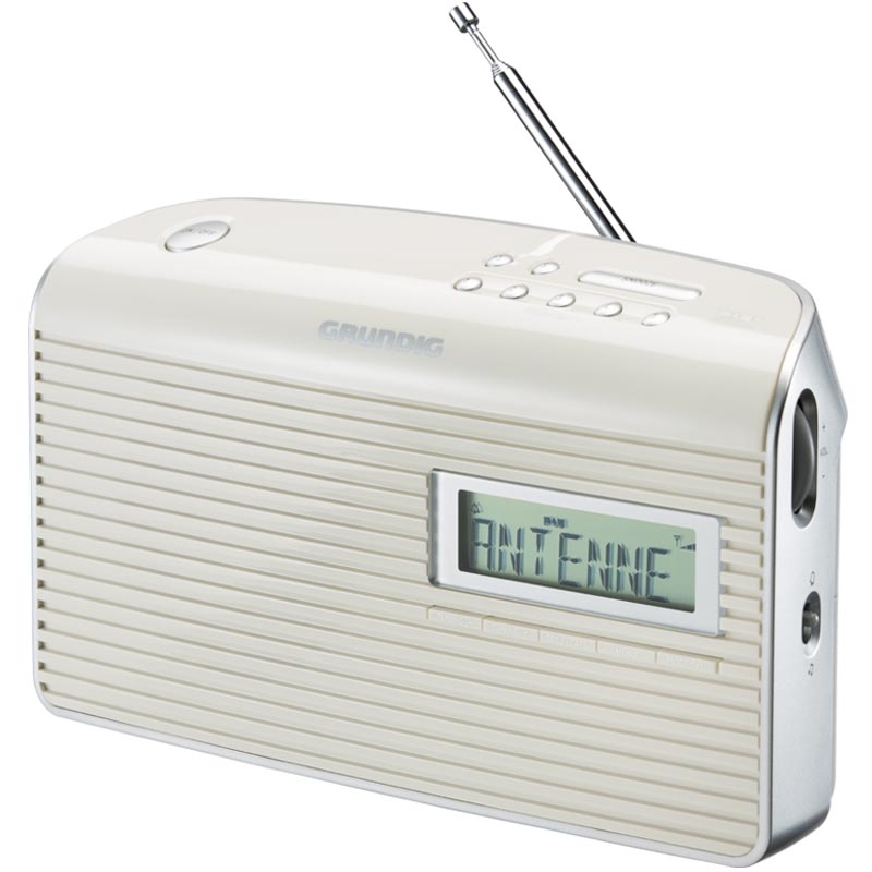 Grundig Music 7000 DAB+ Radio weiß/silber