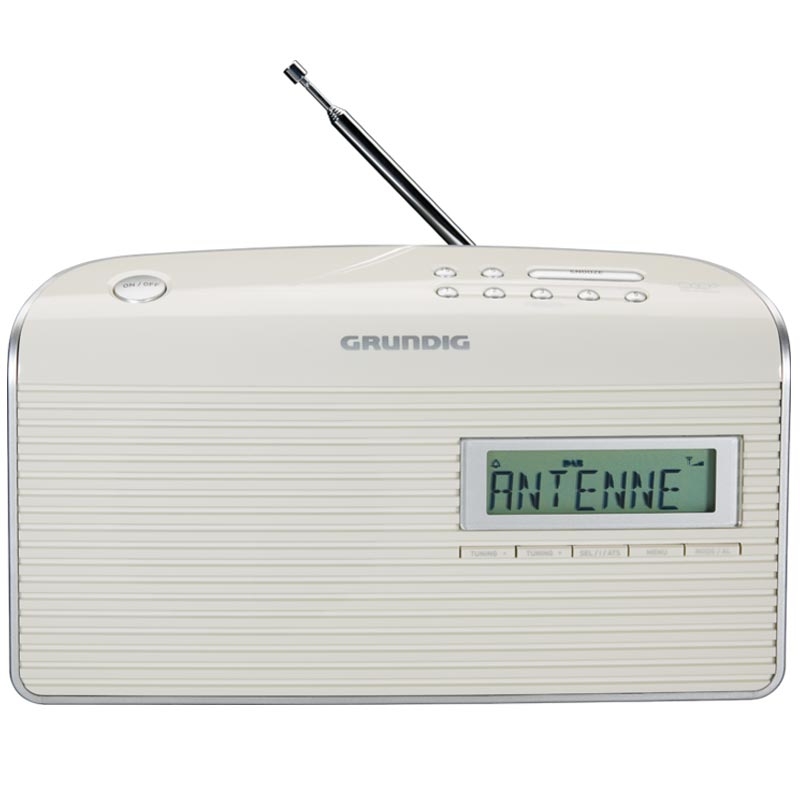 Grundig Music 7000 DAB+ Radio weiß/silber