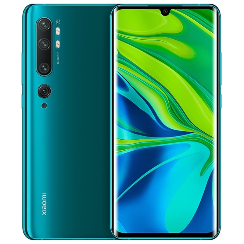 Xiaomi Mi Note 10 Smartphone grün